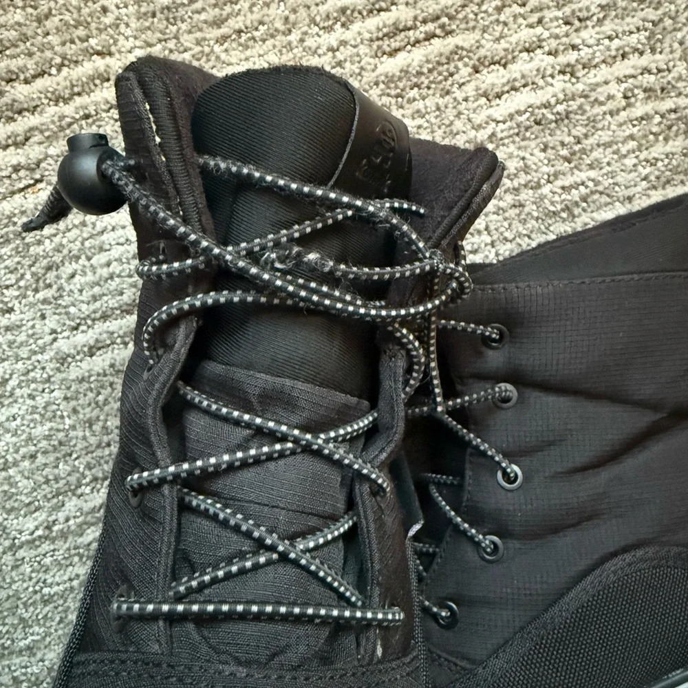 Kamik Black and Gray Kids Snow Boots